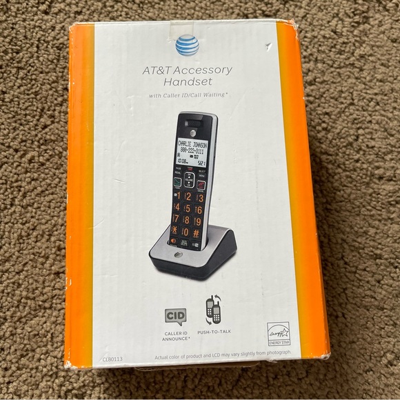 AT&T CL80113 Accessory Handset for CL82213 - Picture 2 of 12
